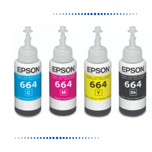 EPSON SISTEMA CONTINUO 664 NEGRO/CIAN/MAGENTA/YELLOW