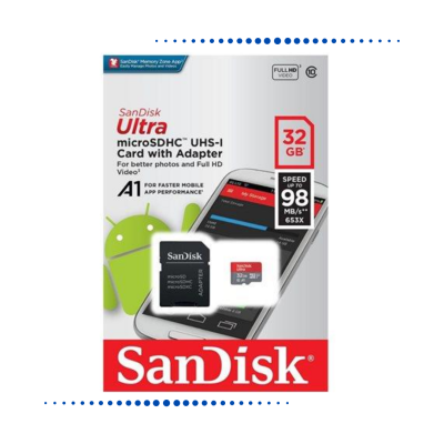 SD-MICRO SD CLASE 10 SANDISK 32GB